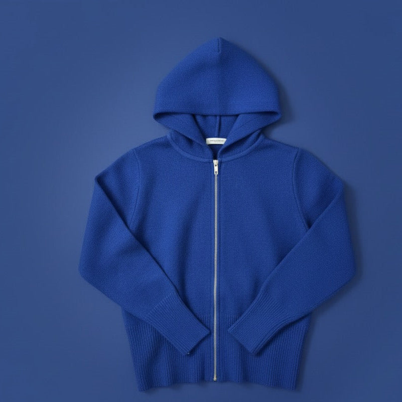 Co-ords Sweater Set – Blue & Grey for Ladies